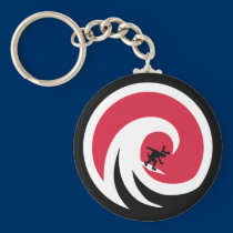 Wave Hound Key Chain keychains