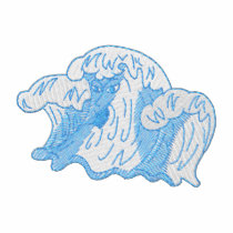 Wave Logo embroidered shirts by ZazzleEmbroidery Wave Logo embroidered shirts
