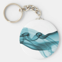 Wave of Blue Key Chain