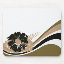 Wave of flowers mousepads by myhome71 Wave of flowers mousepads