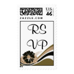 Wave of flowers - RSVP - Customize postage