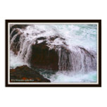 Wave over rock Wave over rock