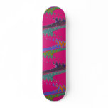 wave pink skate boards
