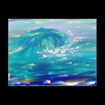 wave postcards