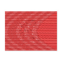 wave red postcards by DonnaGraysonAbstract wave red postcards