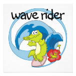 Wave Rider T shirts and Gifts Invite