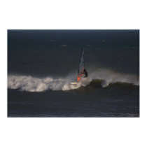 Wave sailor at Punta San Carlos, Baja, Mexico posters