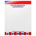 Wave the Flag - Customizable Customized Letterhead