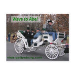 Wave to Abe Lincoln Post Cards