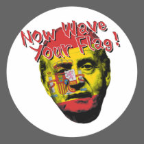 wave your flag Soccer stickers by PanaStreetWear wave your flag Soccer stickers