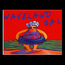 Waveland Gal postcards