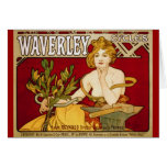 Waverley Cycles - Art Nouveau - Alphonse Mucha