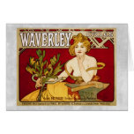 Waverley Cycles - Art Nouveau - Alphonse Mucha
