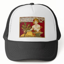 Waverley Cycles - Art Nouveau - Alphonse Mucha Mesh Hat