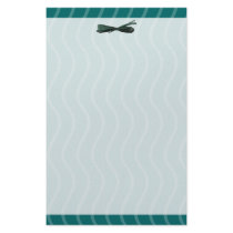 waves and bows stationery