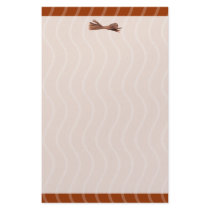 waves and bows stationery