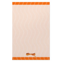 waves and bows stationery