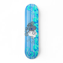 Waves And Whales Skate Board Deck