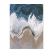 Waves at the beach postcards
