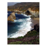 Waves Beach Coast Ocean Water Postcards