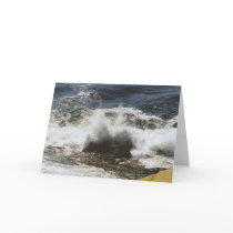 Waves Breaking at Seashell Beach cards