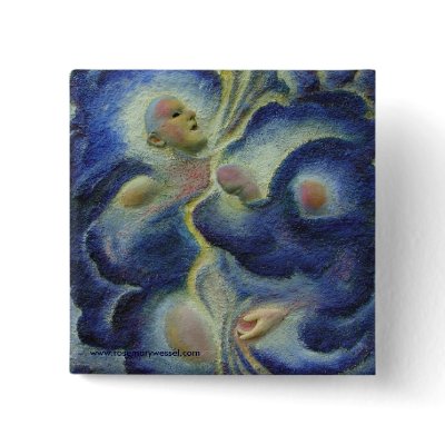 Waves Button by threesalamanders