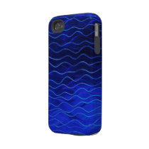"Waves" Iphone 4 Tough Cover