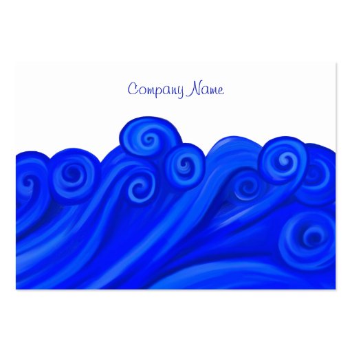 Waves, Company Name Business Cards