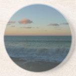 Waves Crashing at Sunset Coaster