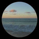 Waves Crashing at Sunset Sticker