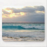 waves crashing on the shore mouse pads