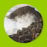 Waves Crashing onto Pilings magnets