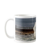 Waves Crashing Seals La Jolla Coffee Mug