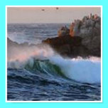 Waves, La Jolla, California posters
