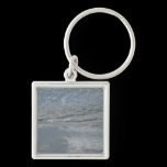 Waves Lapping on the Beach Keychain