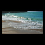 Waves Lapping on the Beach Print