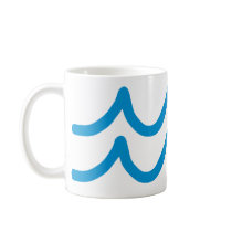 Waves Coffee Mugs