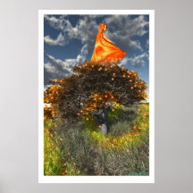 Waves of Autumn Poster