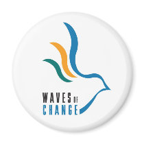 Waves of Change Magnets magnets