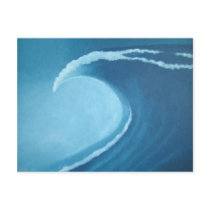 Waves of Change Postcard by theHOELstudio Waves of Change Postcard
