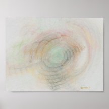 Waves Of Color Print