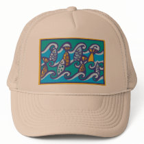 Waves of Fish hats