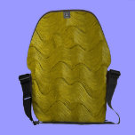 Waves of Gold Rickshaw Messenger Bag messenger bags