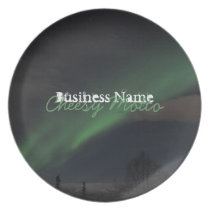 Waves of Green Light; Promotional Dinner Plate