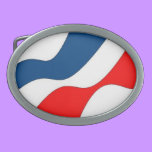 Waves of Patriotism belt buckles