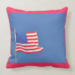 Waves of Patriotism - pillow pillows