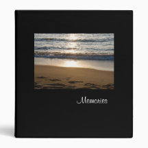 Waves on the Beach Photo Memories Binder
