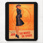 Waves or Spars Mouse Pad