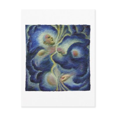 Waves PostCard by threesalamanders