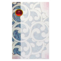WAVES RUBY stationery by bulgan_lumini WAVES RUBY stationery